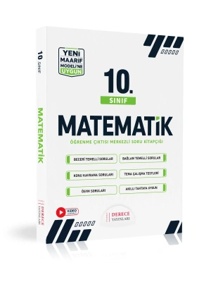 Derece Yayınları 10. Sınıf Matematik Modüler Set Maarif Modele Uygun