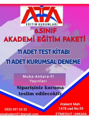 EĞİTİM SETİ 6 SINIF