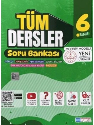 Evrensel İletişim 6. Sınıf Tüm Dersler Soru Bankası