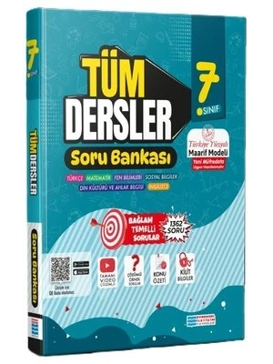 Evrensel İletişim 7.Sınıf Tüm Dersler Soru Bankası Maarif Modeli