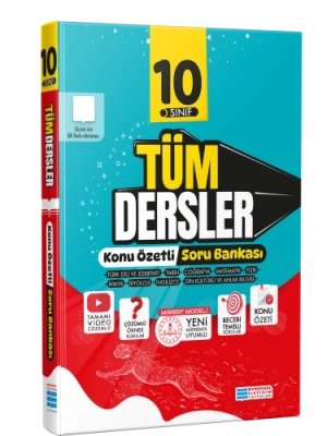 Evrensel İletişim Yayınları 10. Sınıf Tüm Dersler Soru Bankası
