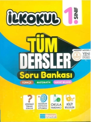 Evrensel İletişim Yayınları 1.Sınıf Tüm Dersler Soru Bankası