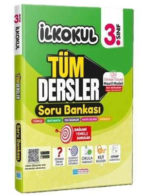 Evrensel İletişim Yayınları 3. Sınıf Ilkokul Tüm Dersler Soru Bankası
