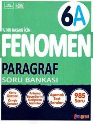 FENOMEN 6 SINIF PARAGRAF A SORU 2024 BASKI