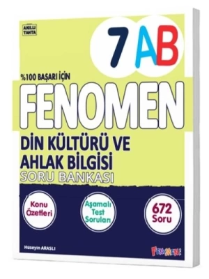 FENOMEN 7 DIN KÜLTÜRÜ VE AHLAK BILGISI KONU ÖZETLI SORU BANKASI (A-B)