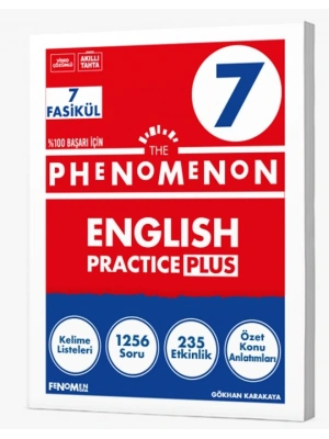 FENOMEN 7 THE PHENOMENON ENGLISH PRACTICE PLUS (7 FASIKÜL)