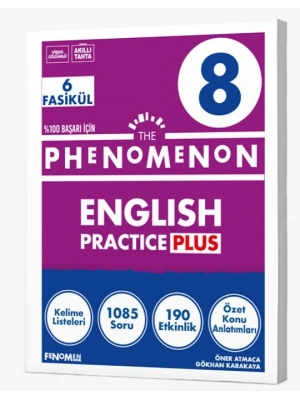 FENOMEN 8 THE PHENOMENON ENGLISH PRACTICE PLUS (6 FASIKÜL)