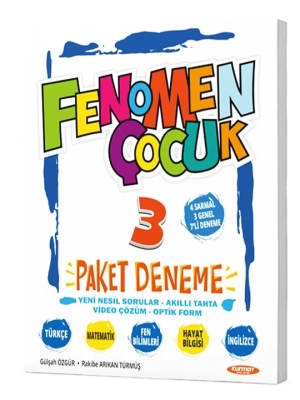 FENOMEN ÇOCUK YAYINLARI 3 SINIF 7 Lİ PAKET DENEME