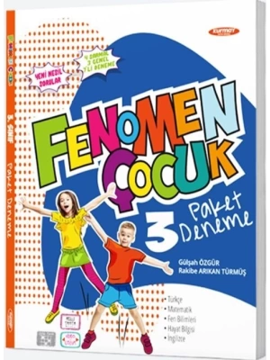 FENOMEN ÇOCUK YAYINLARI   3 SINIF 7 Lİ PAKET DENEME