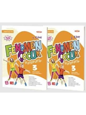 FENOMEN ÇOCUK YAYINLARI  3 SINIF MATEMATIK (2 KITAP)