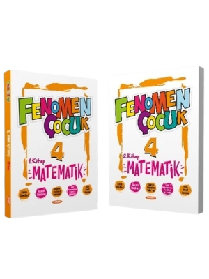 FENOMEN ÇOCUK YAYINLARI 4 SINIF MATEMATIK (2 KITAP)