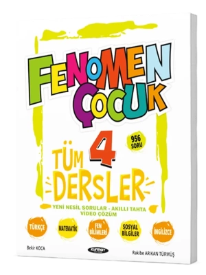 FENOMEN ÇOCUK YAYINLARI 4 SINIF TÜM DERSLER SORU BANKASI