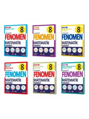 Fenomen Okul 8. Sınıf Fenomen Matematik Fasikül Seti