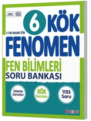 Fenomen Okul Yayınları 6. Sınıf Fen Bilimleri KÖK Soru Bankası