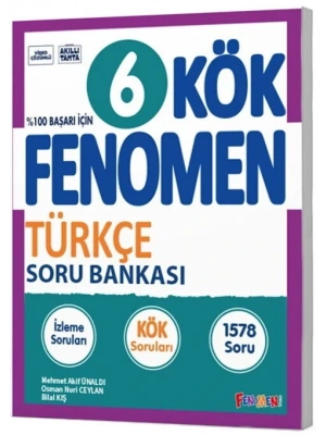 Fenomen Okul Yayınları 6. Sınıf Türkçe Kök Soru Bankası