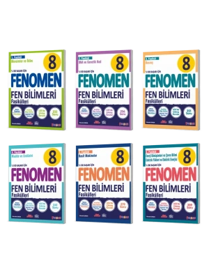 Fenomen Okul Yayınları 8. Sınıf Fen Bilimleri Fenomen Fasikül Set
