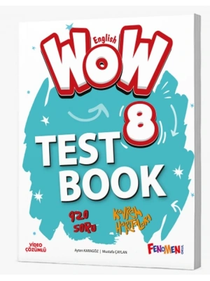 FENOMEN WOW 8 ENGLISH TEST BOOK