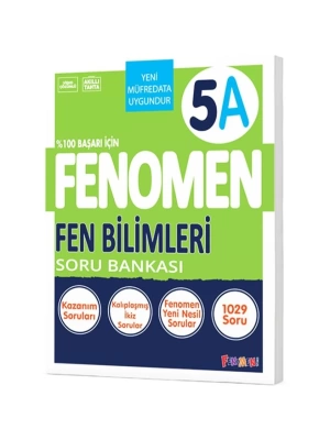 FENOMEN YAYINLARI 5 SINIF FEN BİLGİSİ A SORU BANKASI