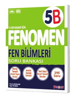 FENOMEN YAYINLARI 5 SINIF FEN BİLİMLERİ B SORU BANKASI