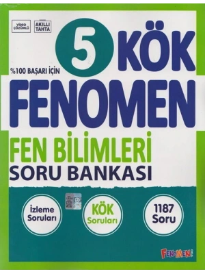Fenomen  Yayınları 5. Sınıf Fen Bilimleri KÖK Soru Bankası