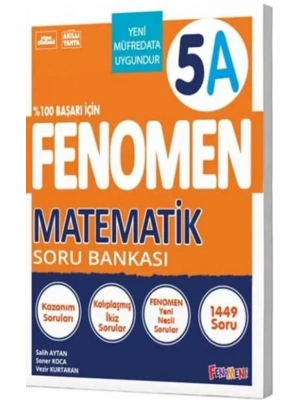 FENOMEN YAYINLARI 5 SINIF MATEMATİK A SORU BANKASI