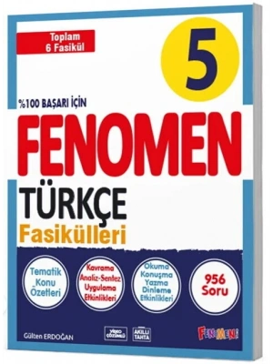 Fenomen  Yayınları 5. Sınıf Türkçe Fasikülleri Seti