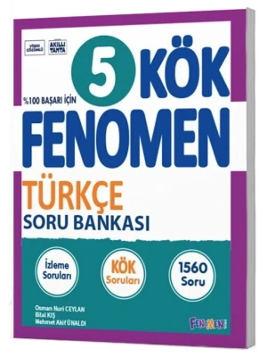 Fenomen Yayınları 5. Sınıf Türkçe Kök Soru Bankası