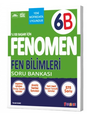 Fenomen Yayınları 6. Sınıf Fen Bilimleri B Soru Bankası
