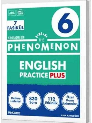 Fenomen Yayınları 6. Sınıf The Phenomenon English Practice Plus 7 Fasikül