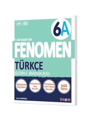 Fenomen Yayınları 6. Sınıf Türkçe A Soru Bankası