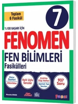 FENOMEN YAYINLARI 7 SINIF FEN FASİKÜLLERİ KONU ÖZETLİ SORU BANKASI