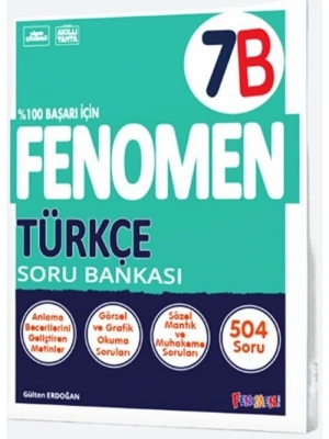 FENOMEN YAYINLARI 7 SINIF TÜRKÇE B SORU BANKASI