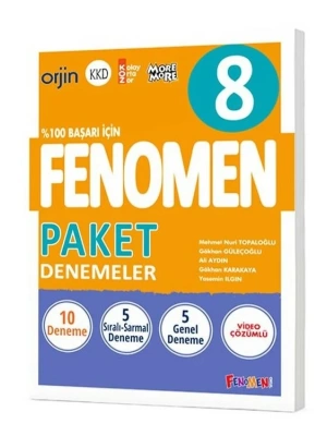 FENOMEN YAYINLARI 8 SINIF 10 LU PAKET DENEME