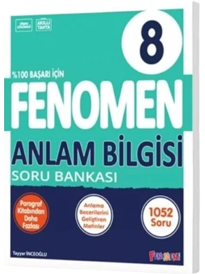 Fenomen Yayınları 8. Sınıf Anlam Bilgisi Soru Bankası