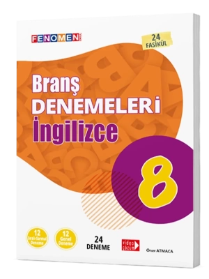 FENOMEN YAYINLARI 8 SINIF NGİLİZCE DENEME