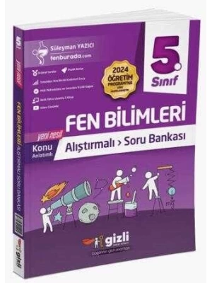 Gizli Yayınları 5. Sınıf Fen Bilimleri Konu Anlatımlı Soru Bankası