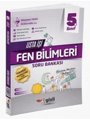 Gizli Yayınları 5. Sınıf Fen Bilimleri Usta İşi Soru Bankası