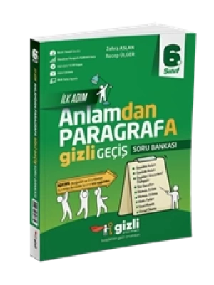 Gizli Yayınları 6. Sınıf Anlamdan Paragrafa Gizli Geçiş