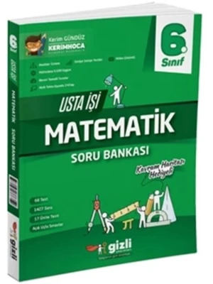 Gizli Yayınları 6. Sınıf Matematik Usta İşi Soru Bankası