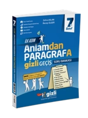 Gizli Yayınları 7. Sınıf Anlamdan Paragrafa Gizli Geçiş