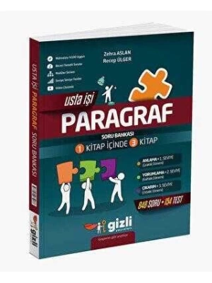 Gizli Yayınları 8. Sınıf İçin Usta İşi Paragraf