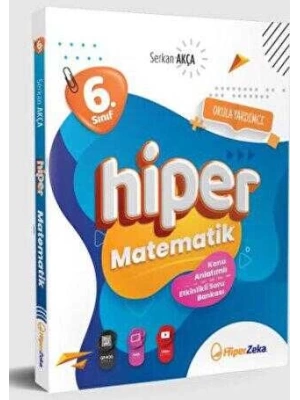 Hiper Zeka Yayınları 6. Sınıf Hiper Matematik Konu Anlatımlı & Etkinlikli Soru Bankası