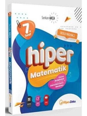 Hiper Zeka Yayınları 7. Sınıf Hiper Matematik Konu Anlatımlı Etkinlikli Soru Bankası