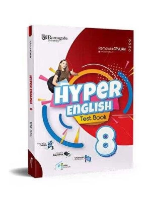 Hiper Zeka Yayınları 8. Sınıf Hyper English - Test Book