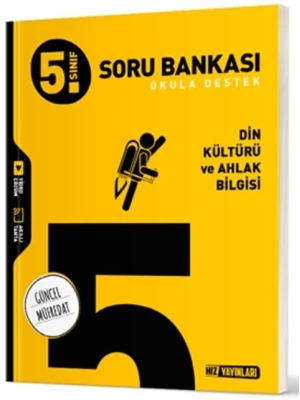 Hız Yayınları 5. Sınıf Din Kültürü ve Ahlak Bilgisi Soru Bankası