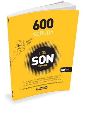 Hız Yayınları 600 Soruda LGS Son Tekrar