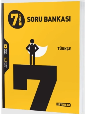 HIZ YAYINLARI 7 SINIF TÜRKÇE SORU BANKASI