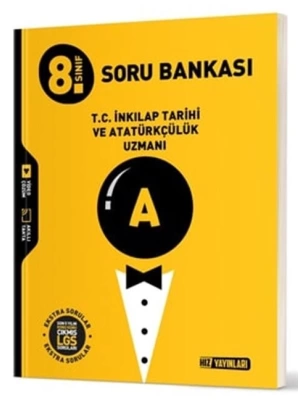 Hız Yayınları 8. Sınıf T.C. İnkılap Tarihi ve Atatürkçülük Uzmanı Soru Bankası