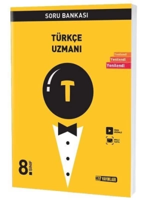 Hız Yayınları 8. Sınıf Türkçe Uzmanı Soru Bankası