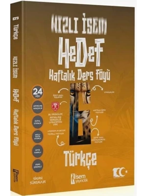 İsem Yayınları 6. Sınıf Hızlı İsem Türkçe Hedef Haftalık Ders Föyü